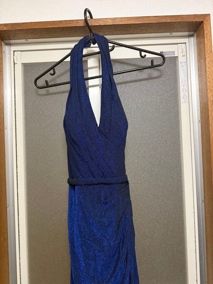 【JEAN MACLEAN/ジャンマクレーン】ホルターネックキャバドレス