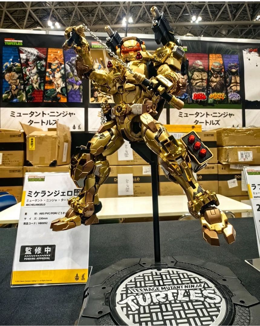 Heatboys HB0093 東京コミコン限定 ラファエル ゴールド TMNT - メルカリ