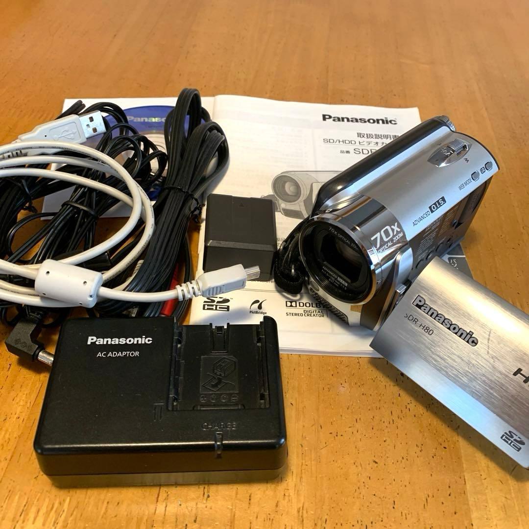 Panasonic SDR-H80 HDDビデオカメラ - メルカリ