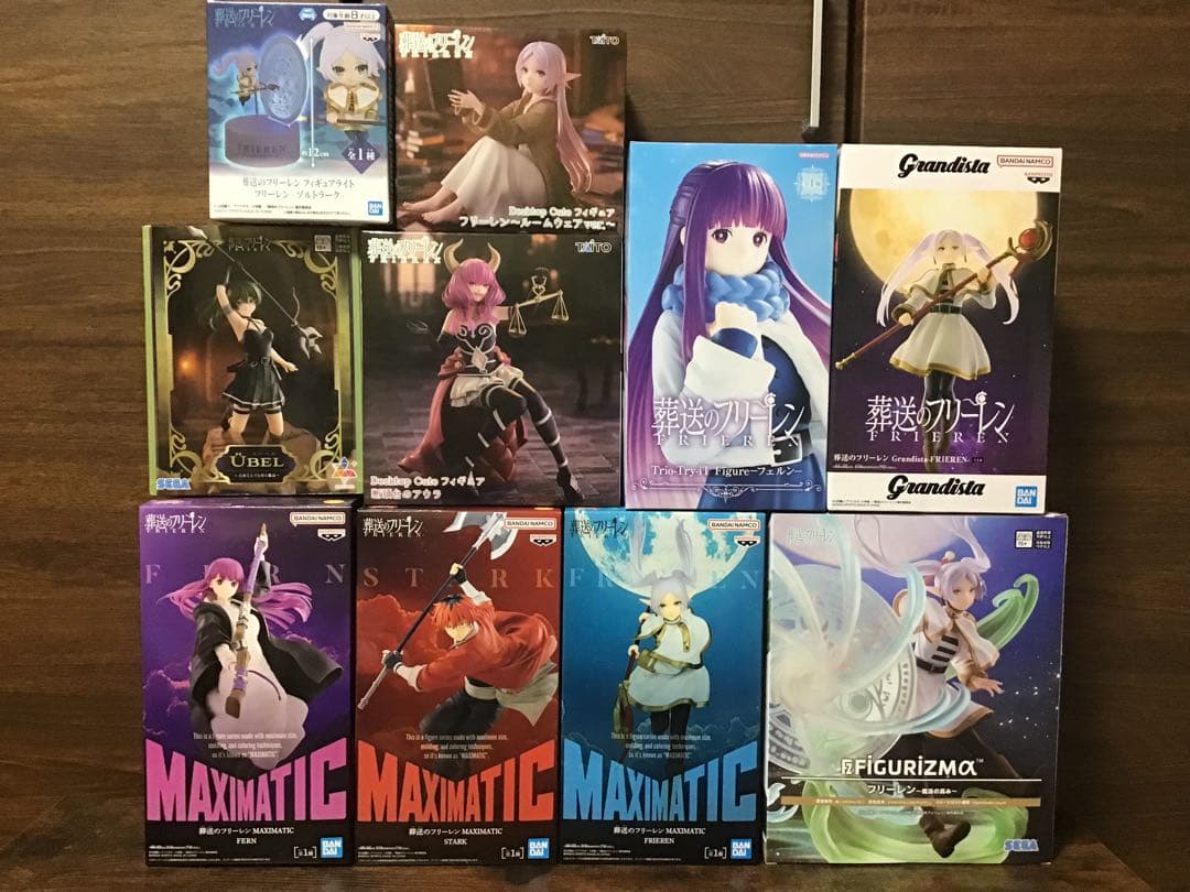 葬送のフリーレン　プライズフィギュア8個セット 葬送のフリーレン フィギュア 8点セット 葬送のフリーレン プライズ