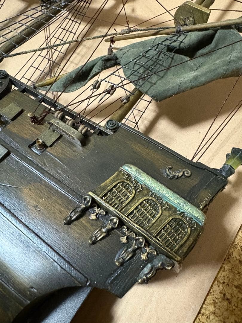 d*3様 パイレーツ オブ カリビアン ブラックパール号 レプリカ 模型