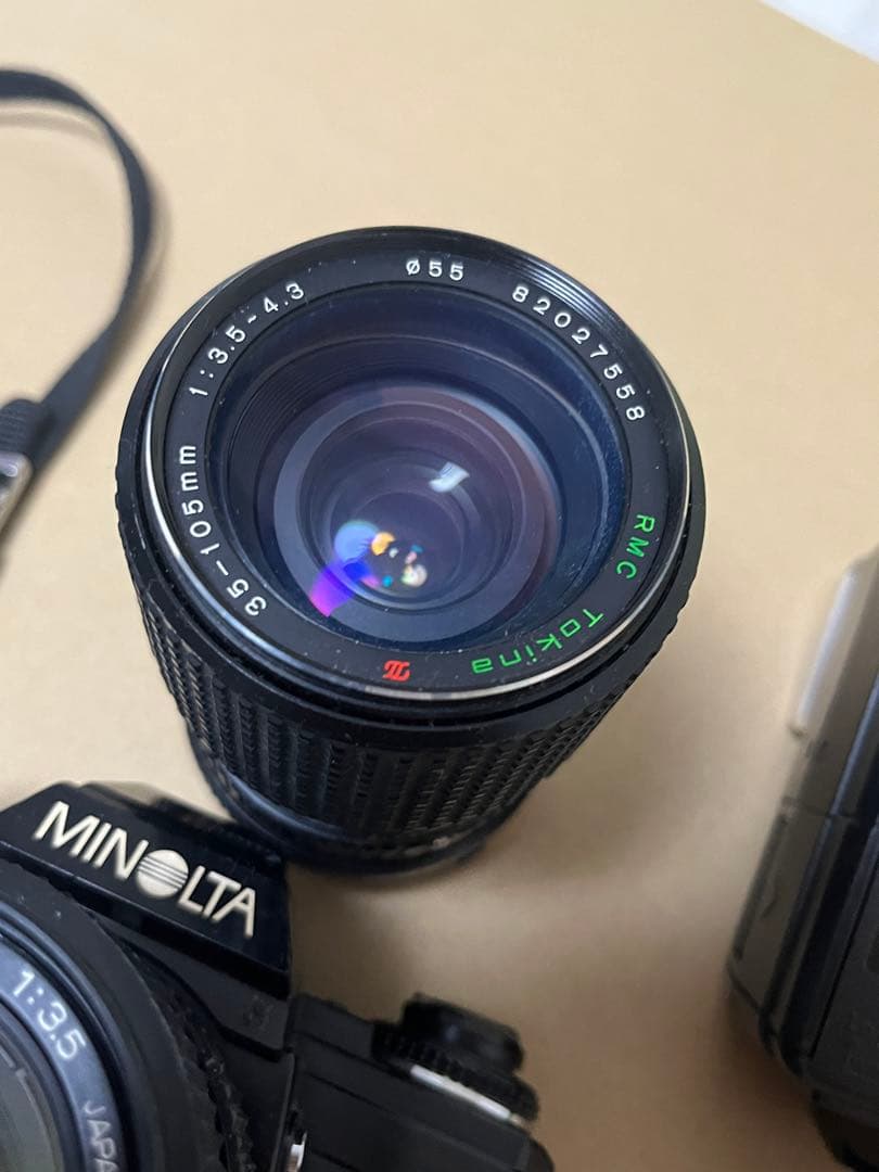 MINOLTA X-700 動作未確認 レンズ付き ストロボ付き