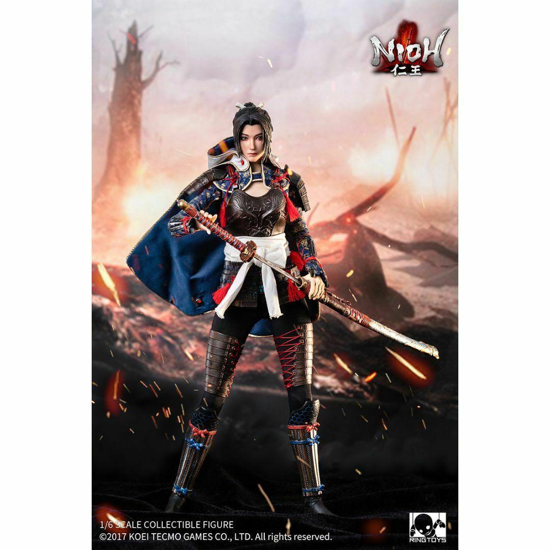 仁王 立花誾千代 1/6 可動フィギュア[リングトイズ]【欠品】 特製台座