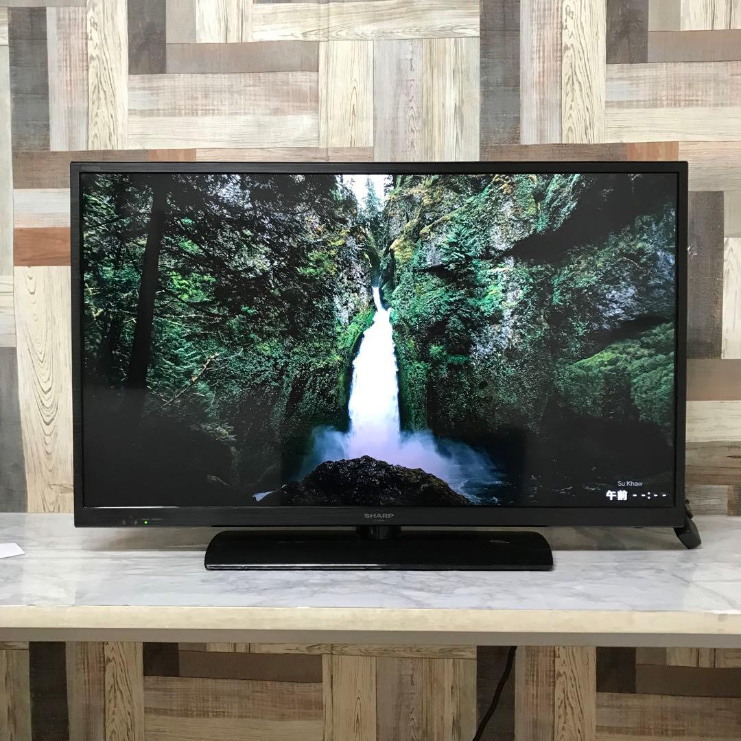 即日受渡❣️シャープ40型液晶テレビ外付けHDD録画対応17500円