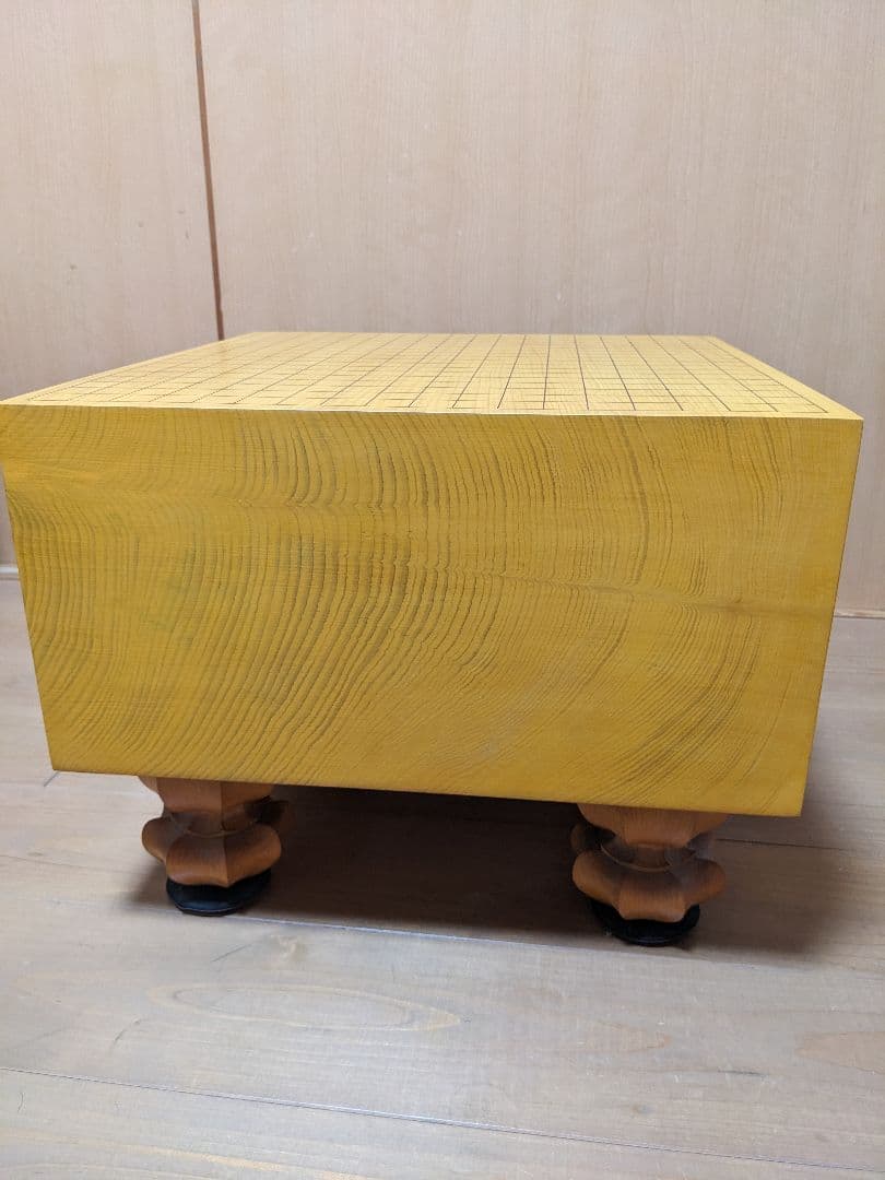 本榧．柾目7寸碁盤と碁石セット