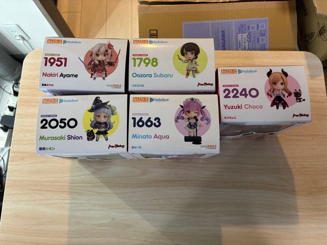 ホロライブ ねんどろいど 2期生 5個セット