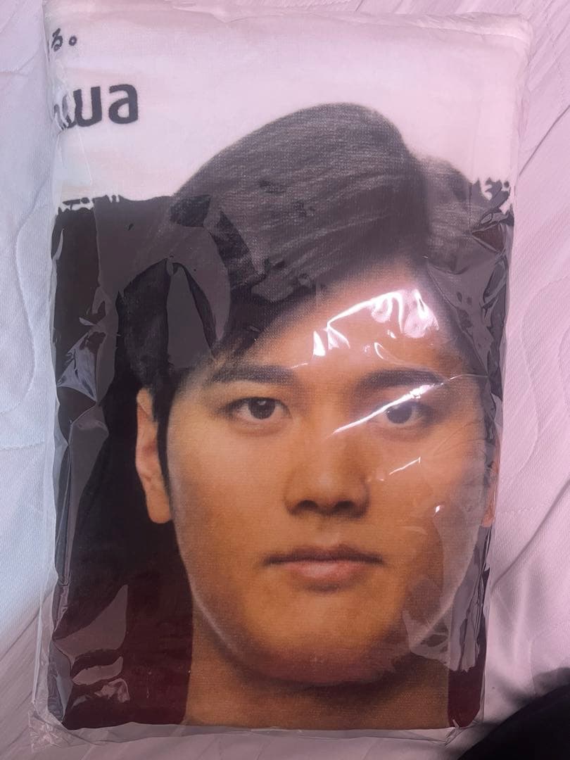 大谷翔平　プリントタオル　等身大タオル　フェイスタオル　西川