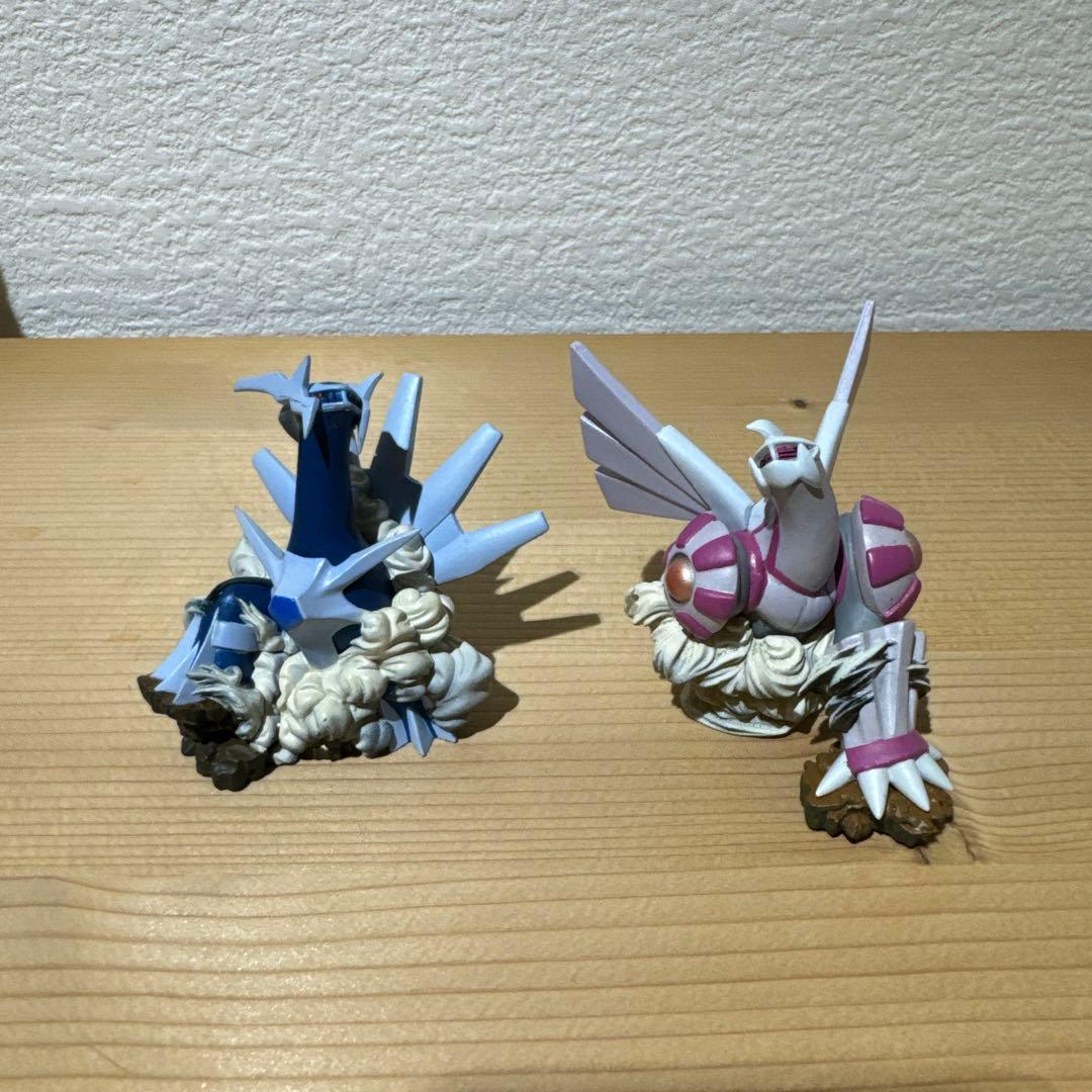 ポケモンオリジナルフィギュアパルキアディアルガ