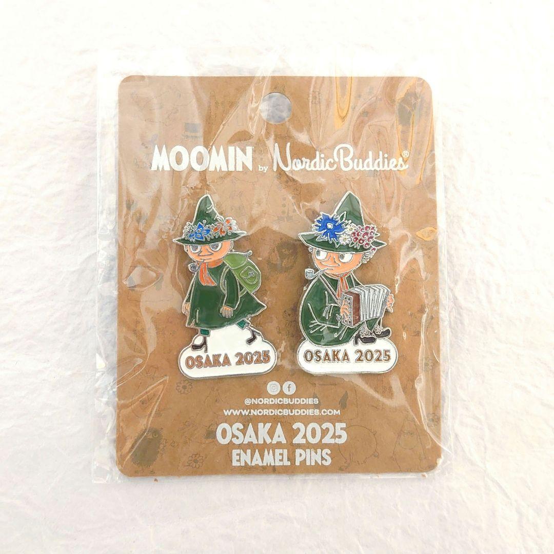 大阪 万博 ムーミン ノルディック 北欧館 会場限定 ピンバッジ