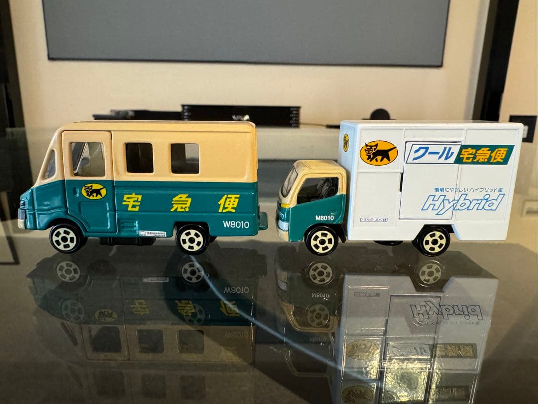 【クロネコヤマト】ミニカーセット 5台 印鑑立