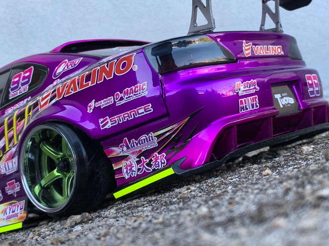 アディクション 中村直樹 S15 シルビア 未走行 ラジコン ボディ