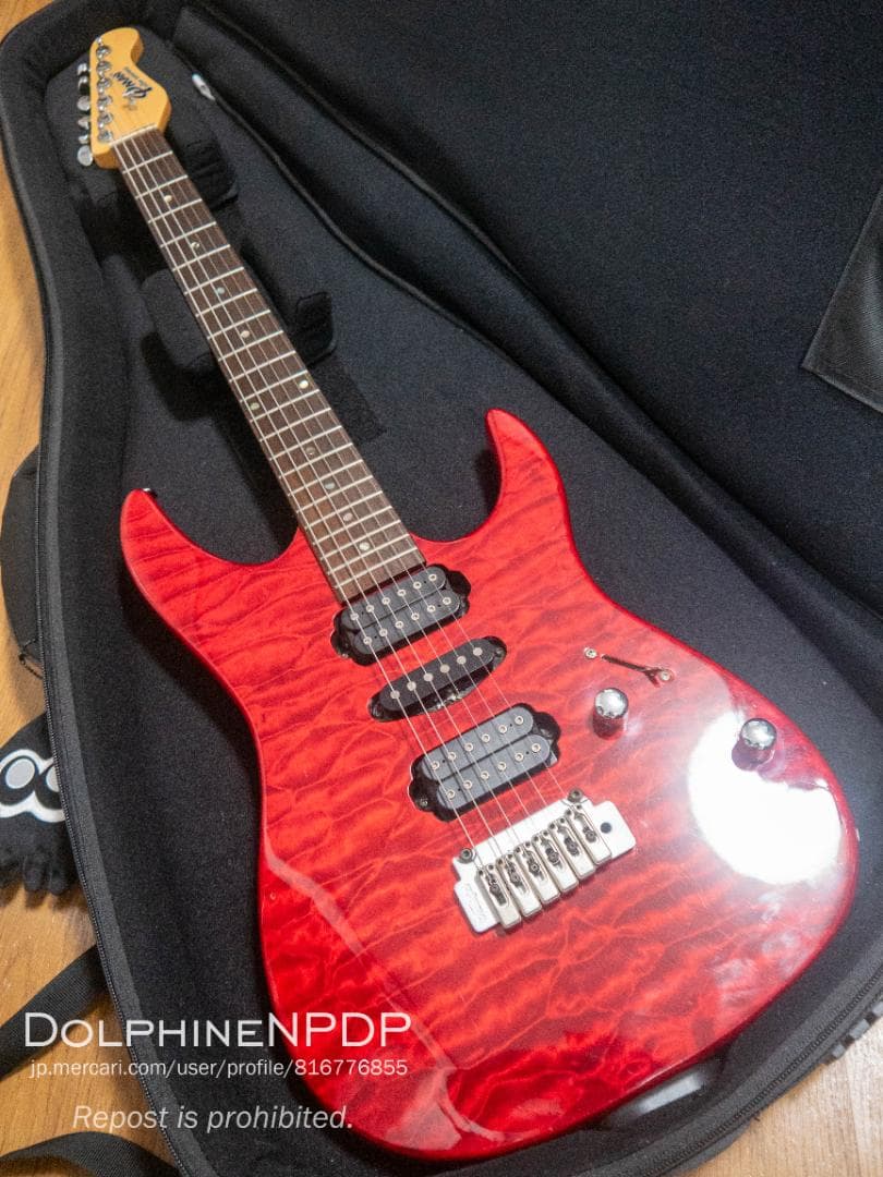 Y-man Guitar WorkShop Dinky Type エレキギター Jackson Pro Series Dinky DK Modern Ash HT6 Baked Red エレキギター