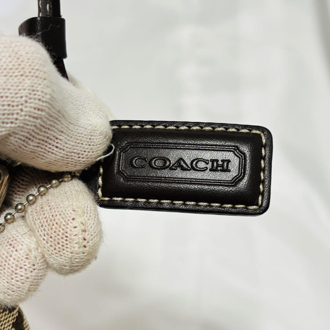 COACH シグネチャー 6094 アクセサリーポーチ ショルダーバッグ