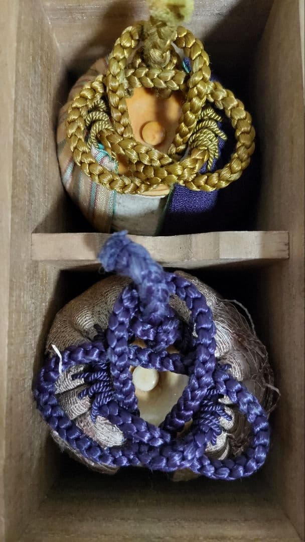 乾山銘 茶入 夏冬二つ揃 桔梗文 麦藁文 碌々斎 - メルカリ