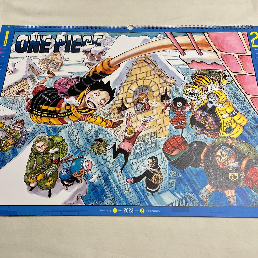 2023 ワンピース ONE PIECE コミックカレンダー 大判