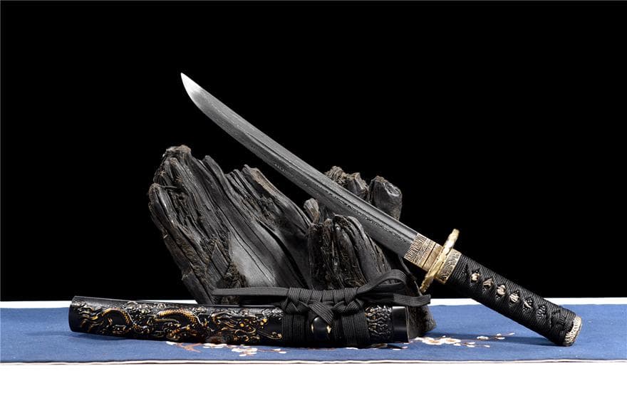 紋鋼小烏丸『玄影』日本刀 模造刀 居合刀