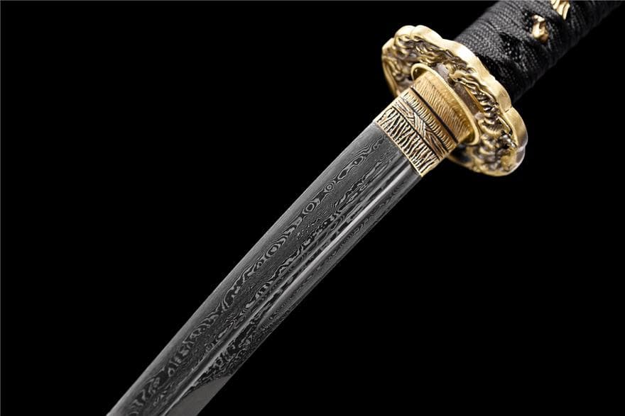 紋鋼小烏丸『玄影』日本刀 模造刀 居合刀