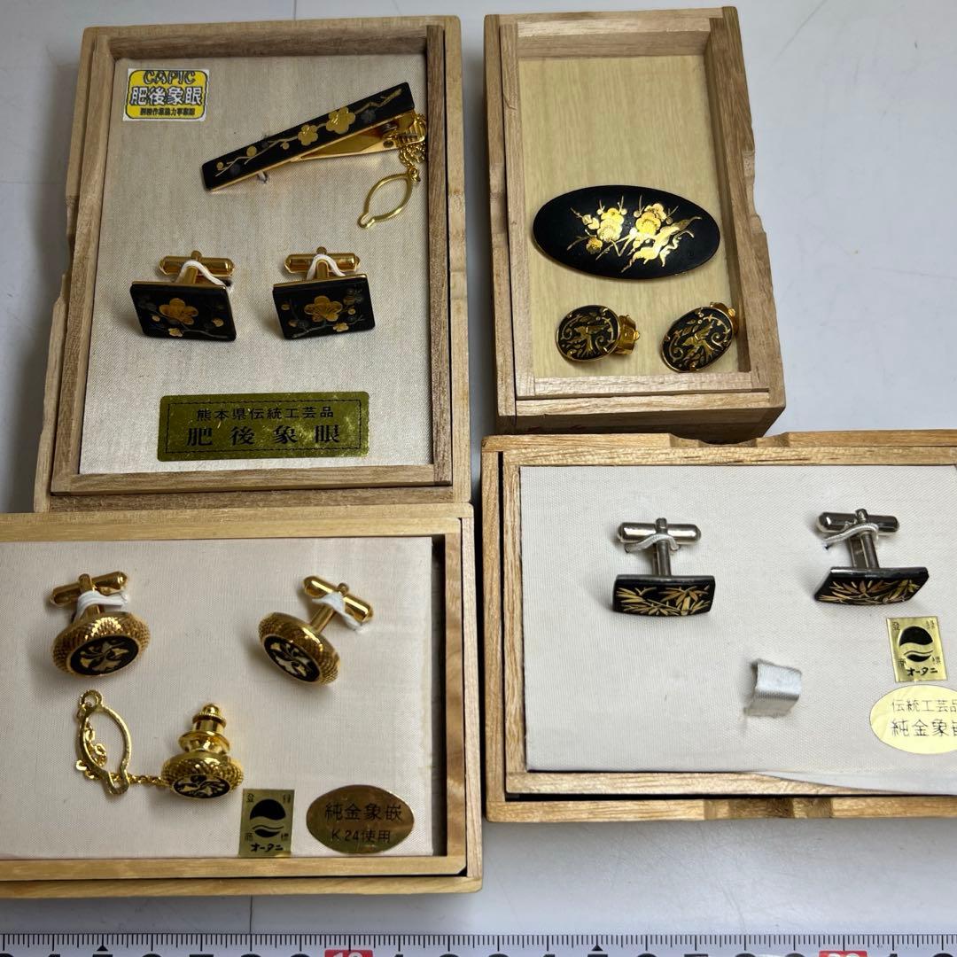肥後 純金象嵌 アクセサリー 共箱 色々 東キ8-0127② 楽天市場】リング