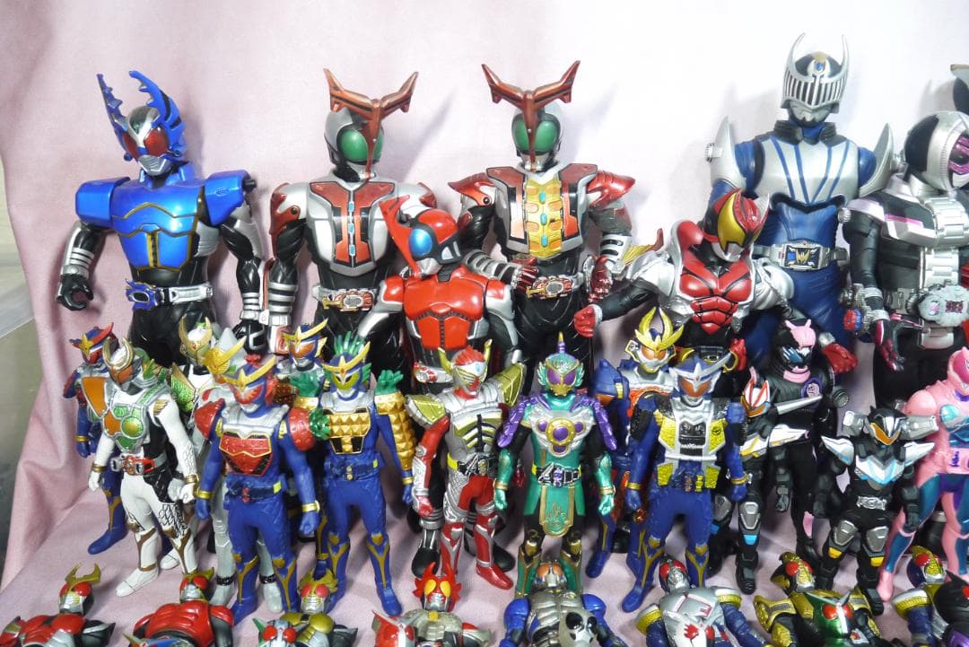 ライダーヒーローシリーズ ビッグサイズソフビフィギュア 125体セット