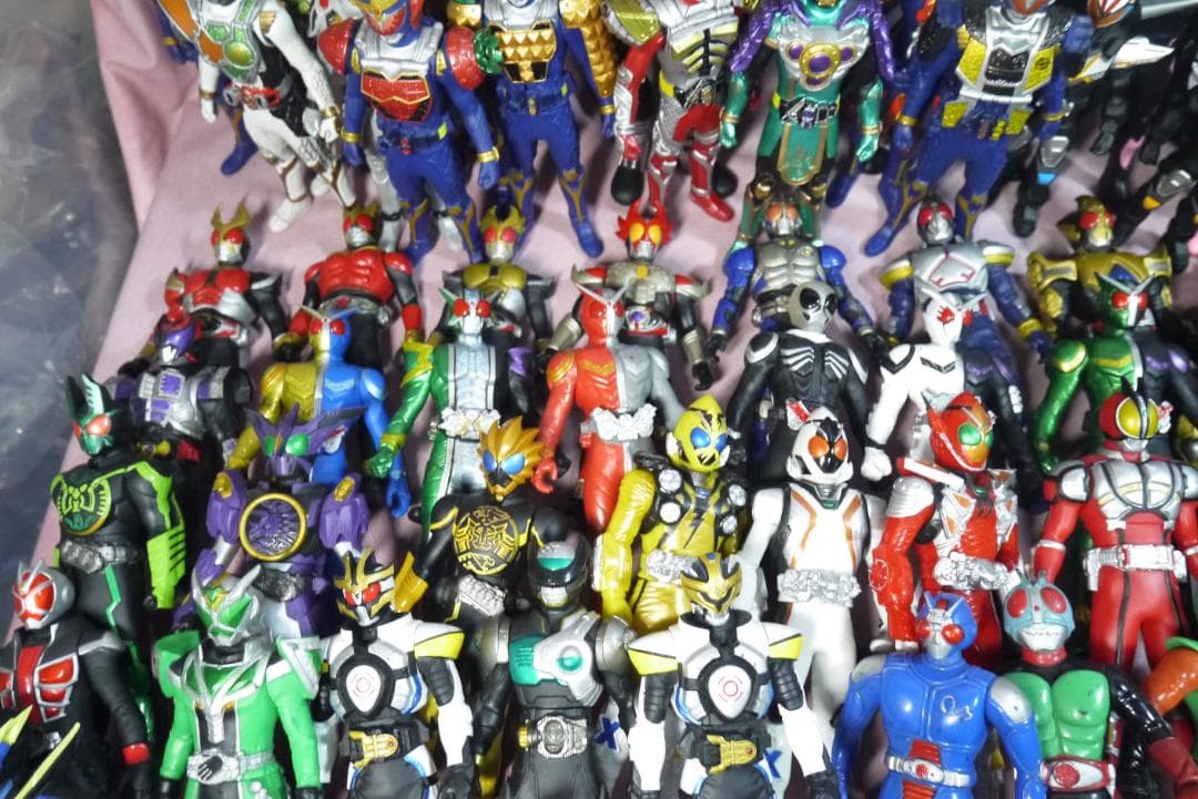 ライダーヒーローシリーズ ビッグサイズソフビフィギュア 125体セット