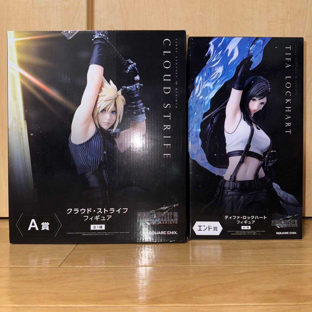 FINAL FANTASY 一番くじエンド賞 ・A賞+α ティファ,クラウド