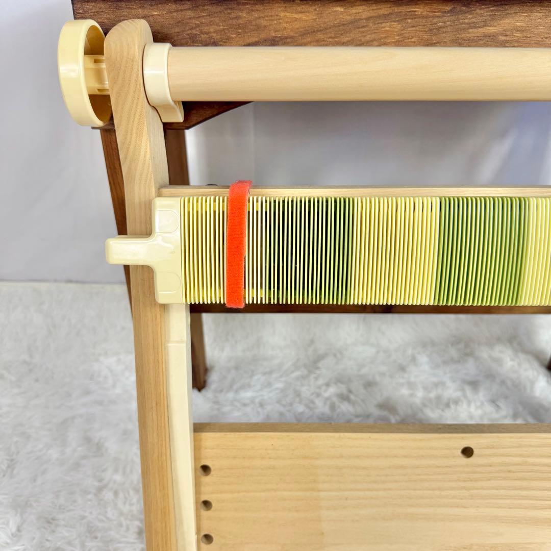 「極美品」CLOVER 卓上手織り機 咲きおり 40cm 綜絖2個付き