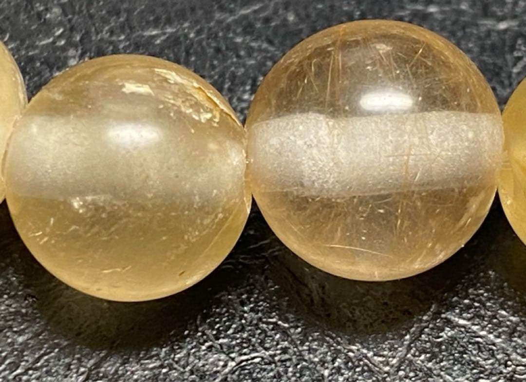 42 ザギ水晶　10mmザギマウンテンクォーツ　ブレスレット