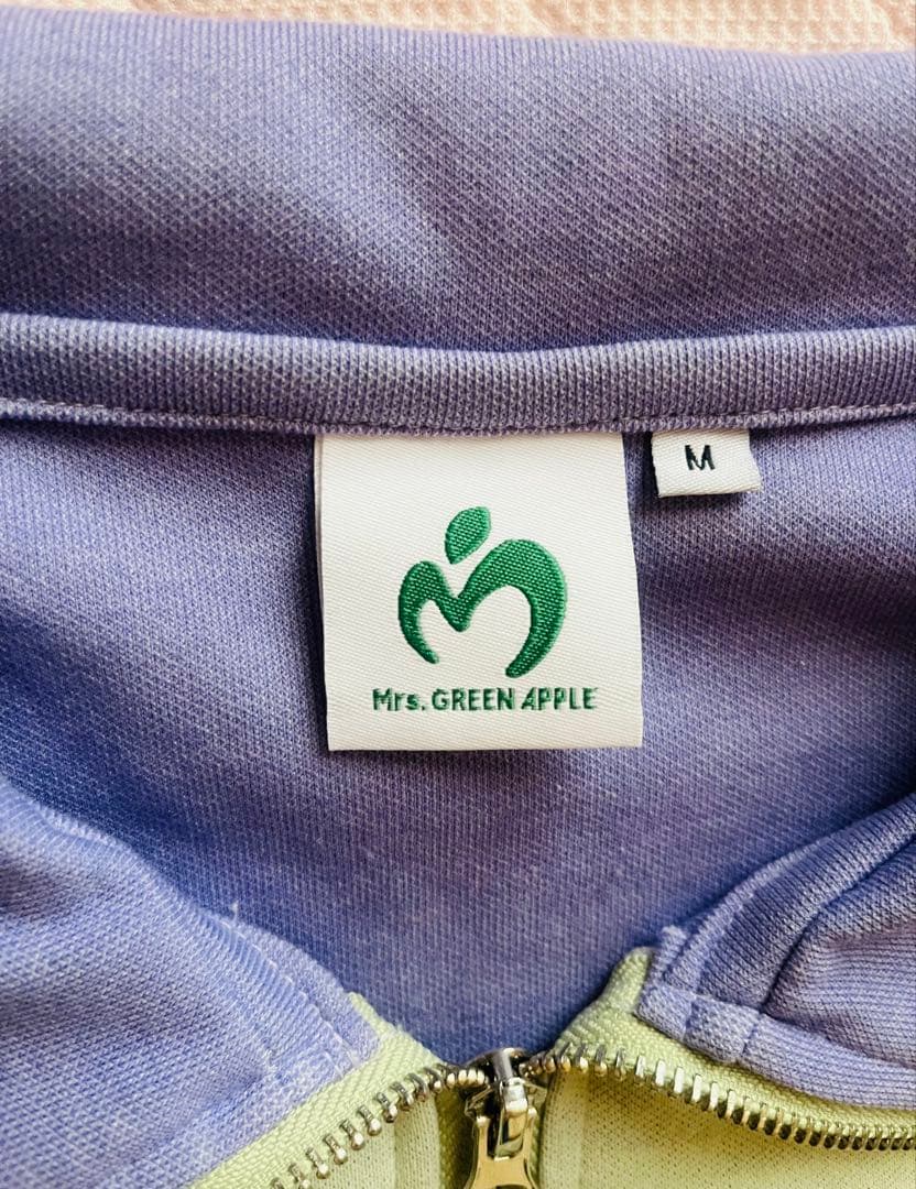 希少 ミセスグリーンアップル ハーフジップ トレーナー M 2024 - メルカリ