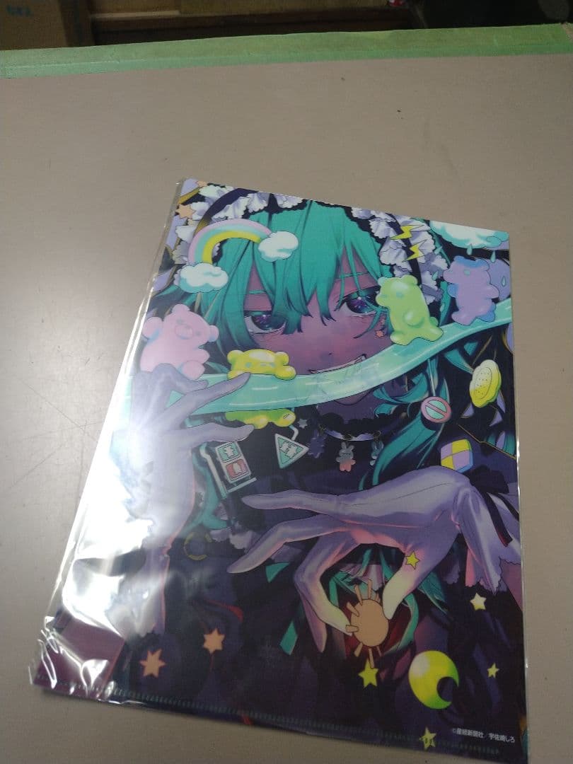 絵師100人展 クリアファイル(2022) 絵師100人展 11」A4クリアファイル 蒼樹うめ「eco girl」 :: flagments