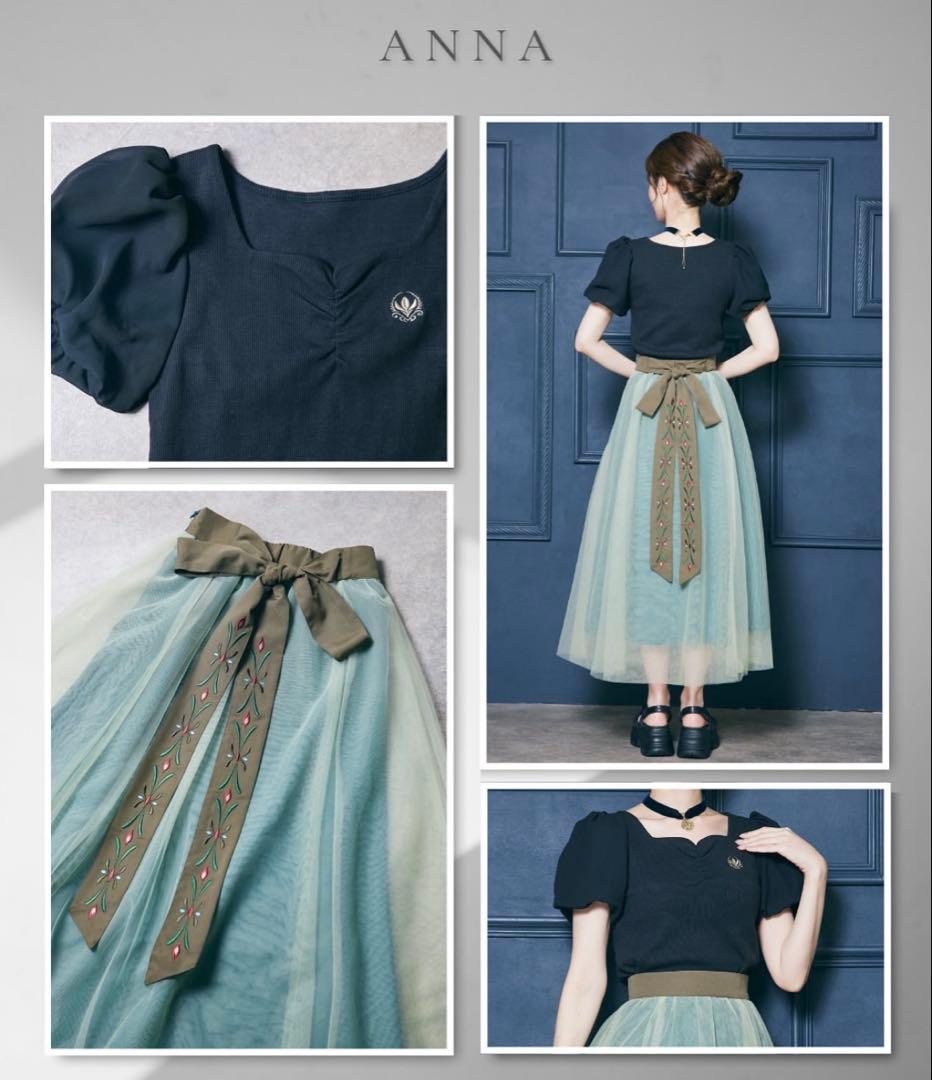 しまむら ちはる アナ雪 アナ バッグ&トップス&サンダル&スカート&帽子