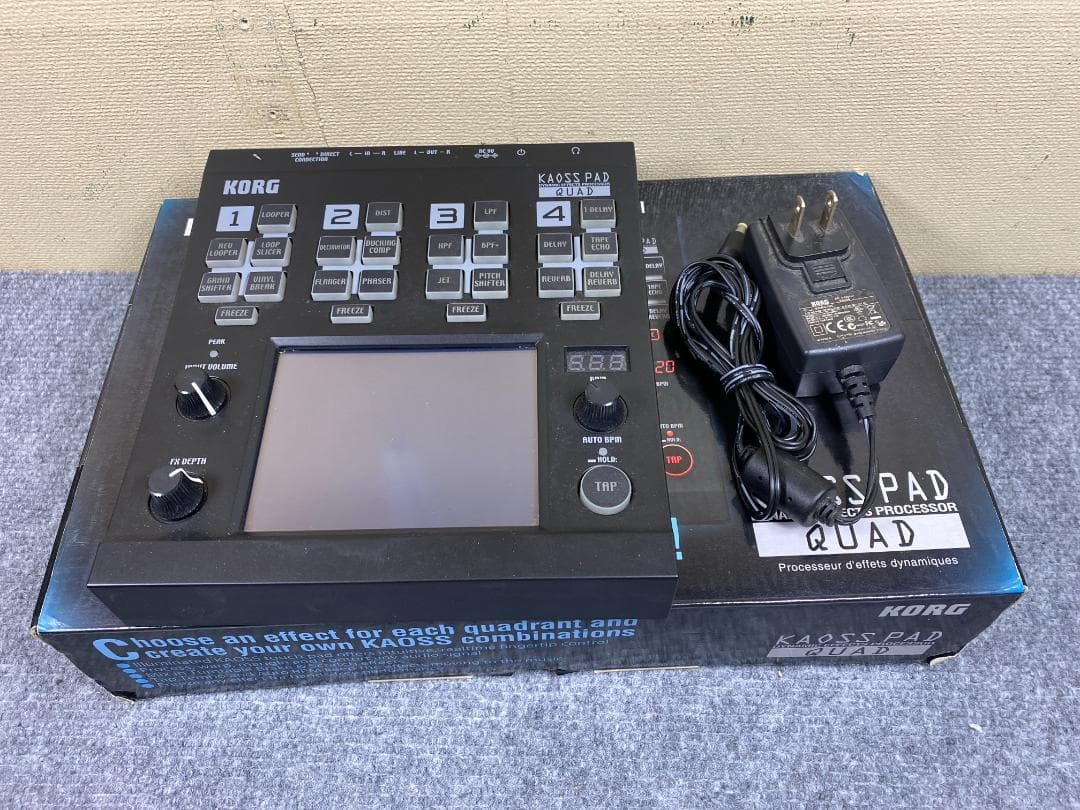 Korg Kaoss Pad QuadのYahoo!オークション(旧ヤフオク!)の相場・価格を