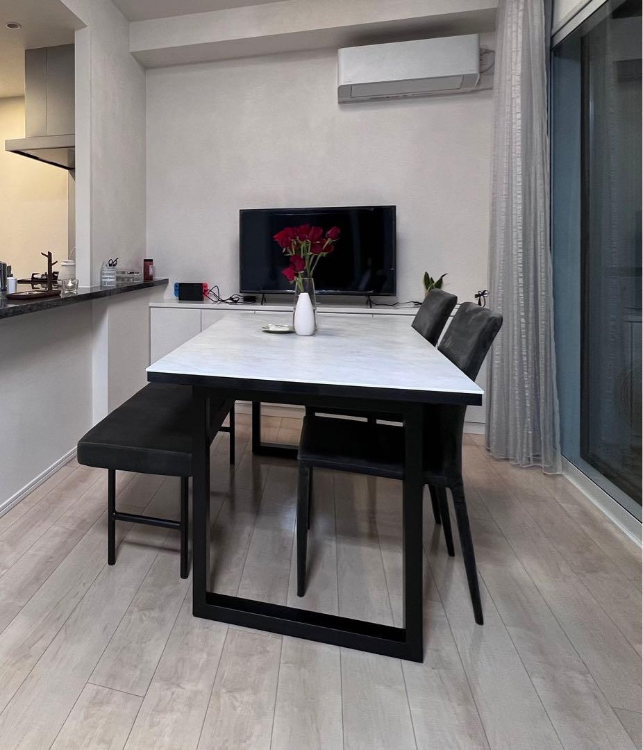 【10月30日まで】ダイニングテーブルセット　ベンチ