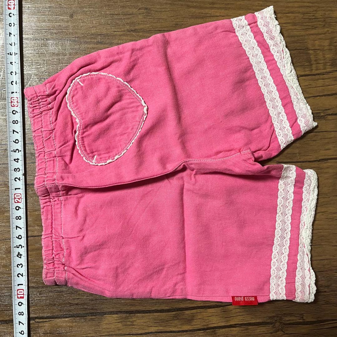 メゾピアノ　90サイズ衣類セット　みみぽぽ　Tシャツ、ズボン　おまけ付