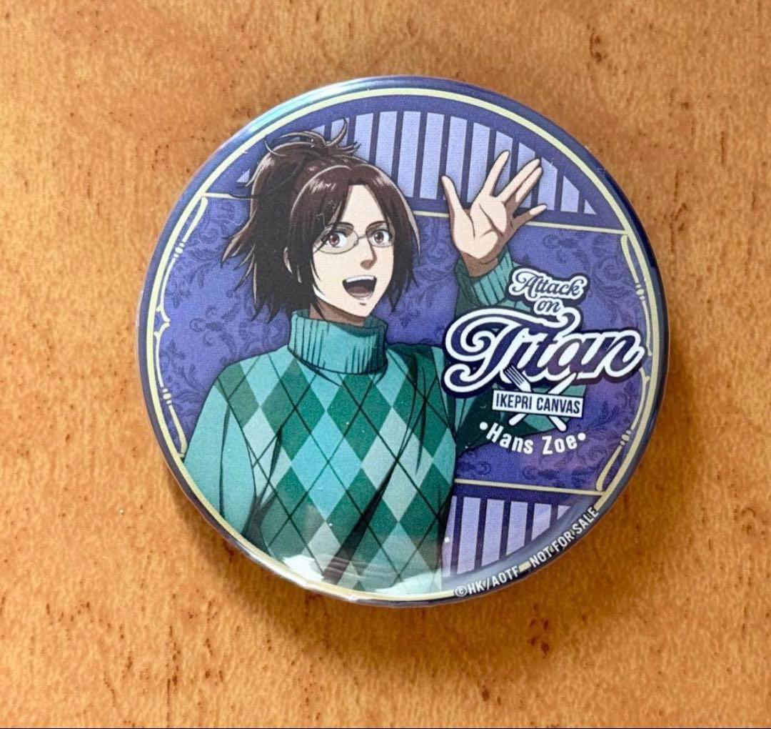 ハンジ 進撃の巨人 サンシャインシティ コラボレストラン 特典 缶