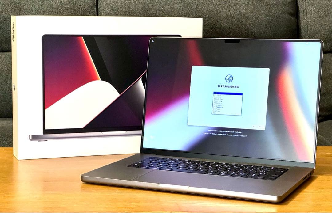 美品-Macbook pro M1pro-16-512-Office付き 美品-Macbook Pro M1-16-512-