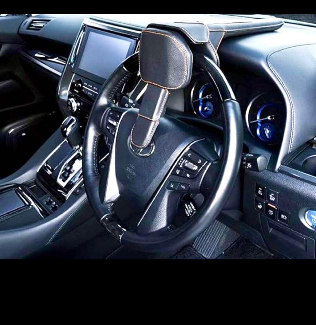 TRD プレミアムステアリングロック　ブラック　ハンドルロック　トヨタ