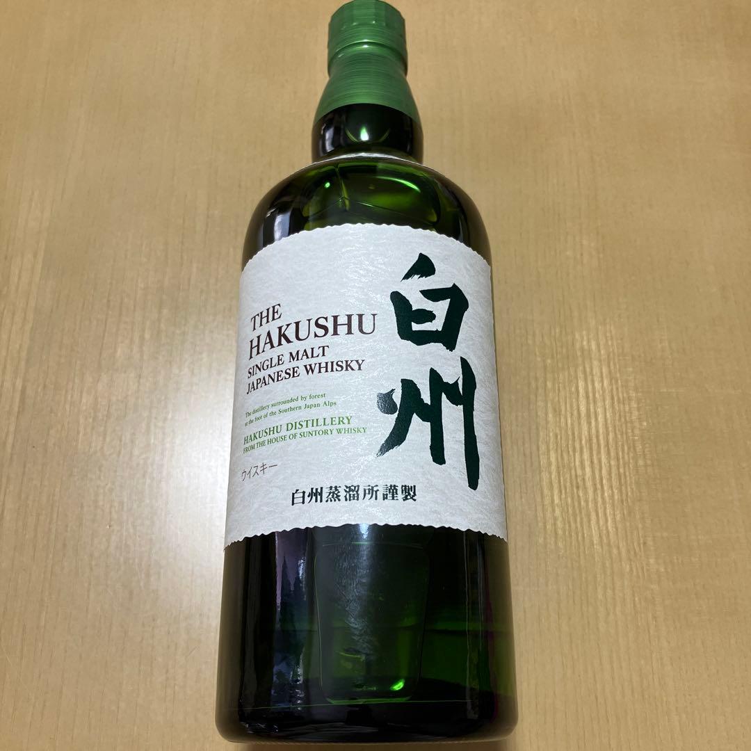 白州 100周年記念 サントリーシングルモルトウイスキー 700ml1本 箱なし