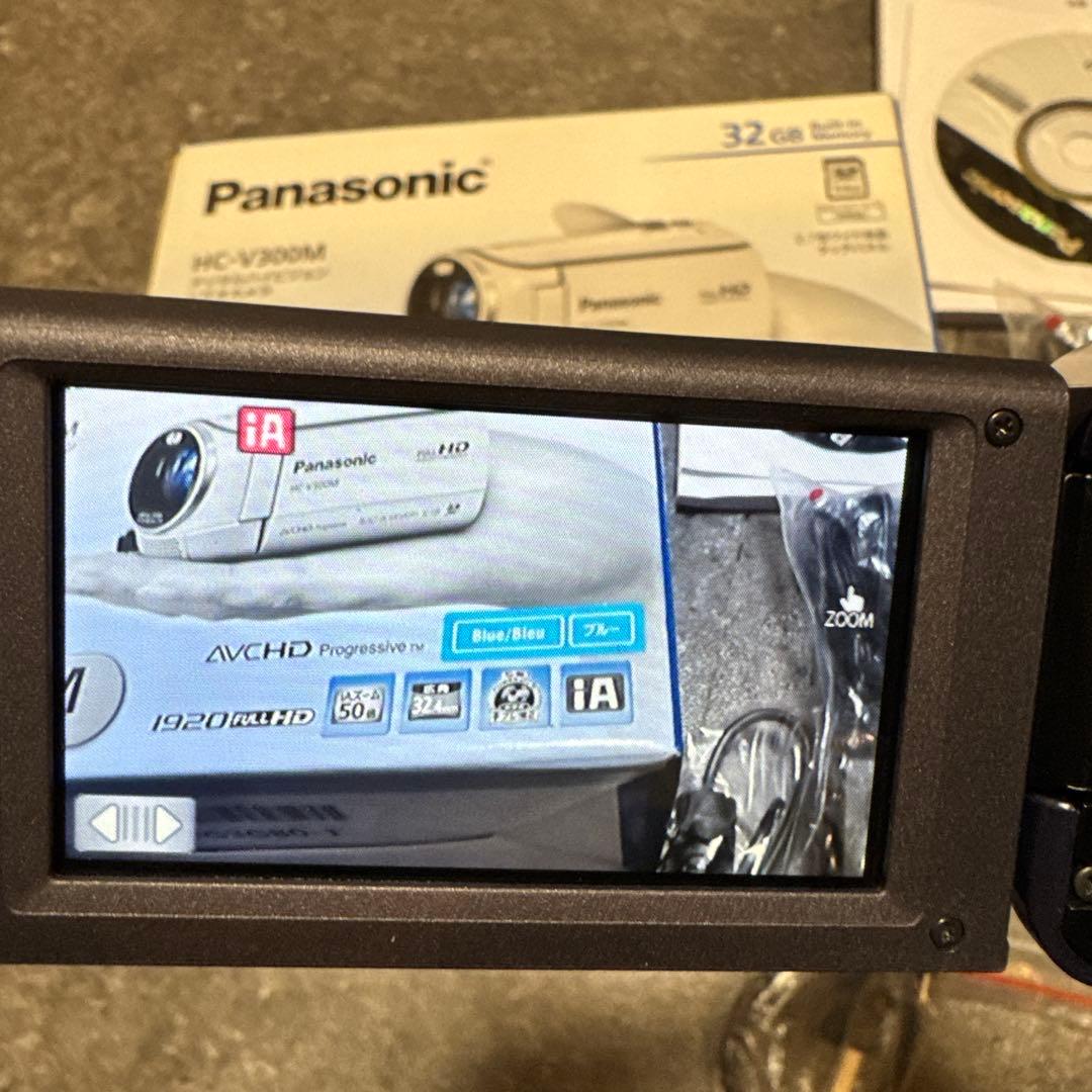 【良品】Panasonic HC-V300M　ビデオカメラ