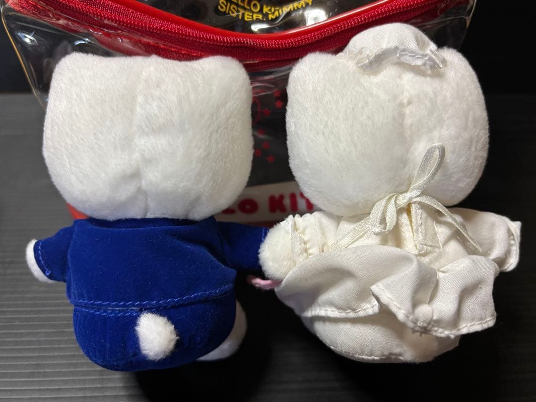 ハローキティ25周年 キティズファミリー　ぬいぐるみ　1999 レトロ　希少