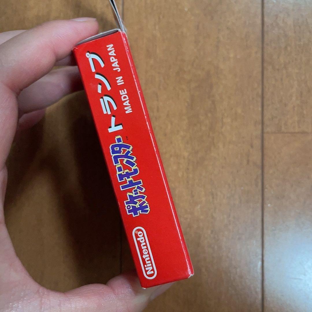 ポケットモンスター 赤 トランプ　レア　未使用　 ポケモン