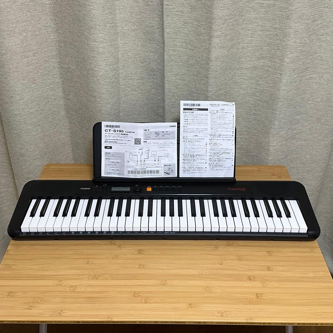 CASIO 61鍵 電子キーボード CT-S195 CASIO 電子キーボード Casiotone
