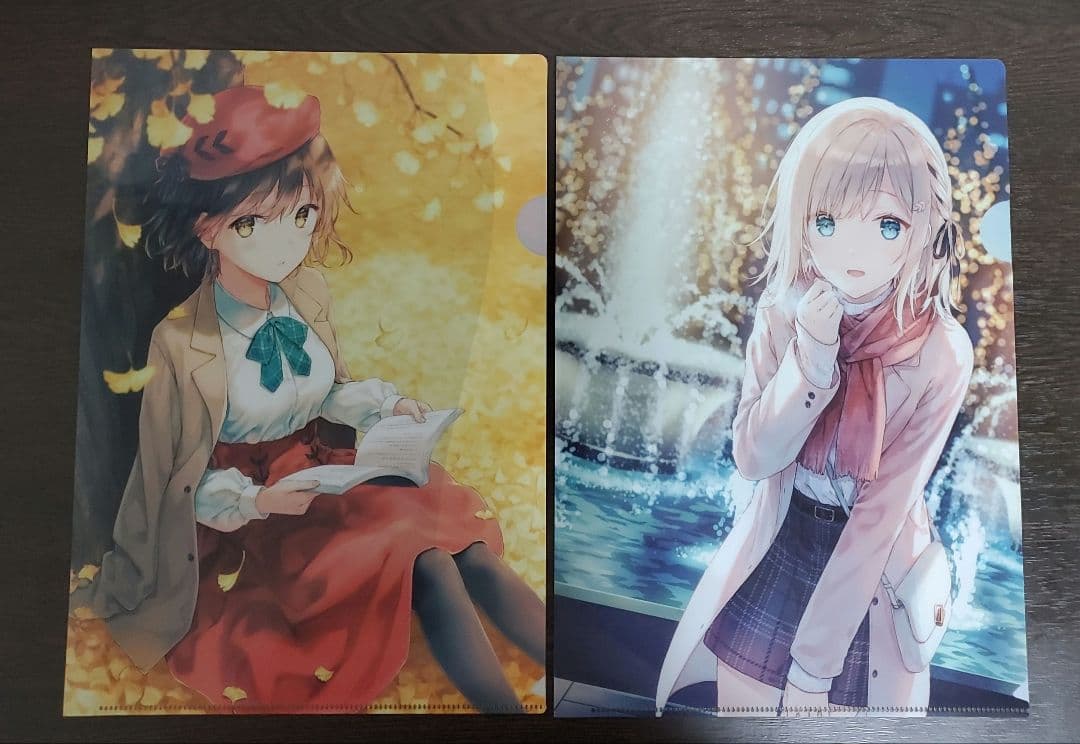 Hiten クリアファイル 春夏秋冬君と過ごすデートセット - メルカリ