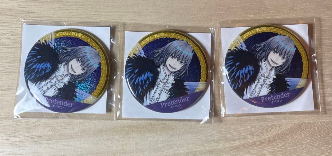 FGO ポイント取得 缶バッジ】HOT ! 巌窟王 ホログラム缶バッジ ガチャ