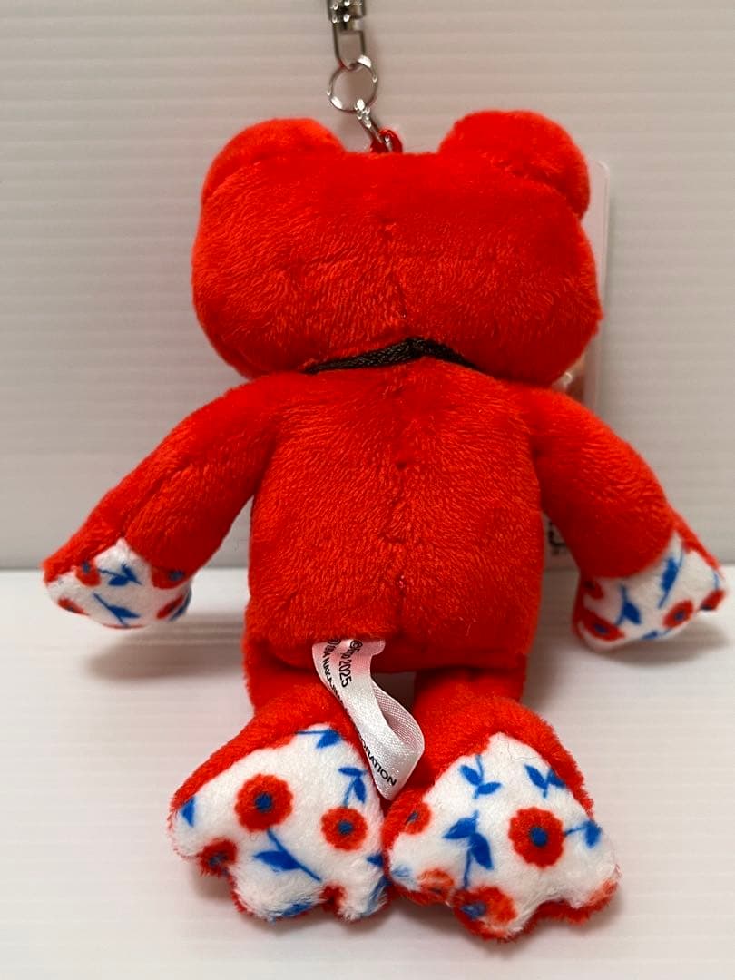 かえるのピクルス★赤・緑・青・アイボリー★マスコットとキーリング4匹セット