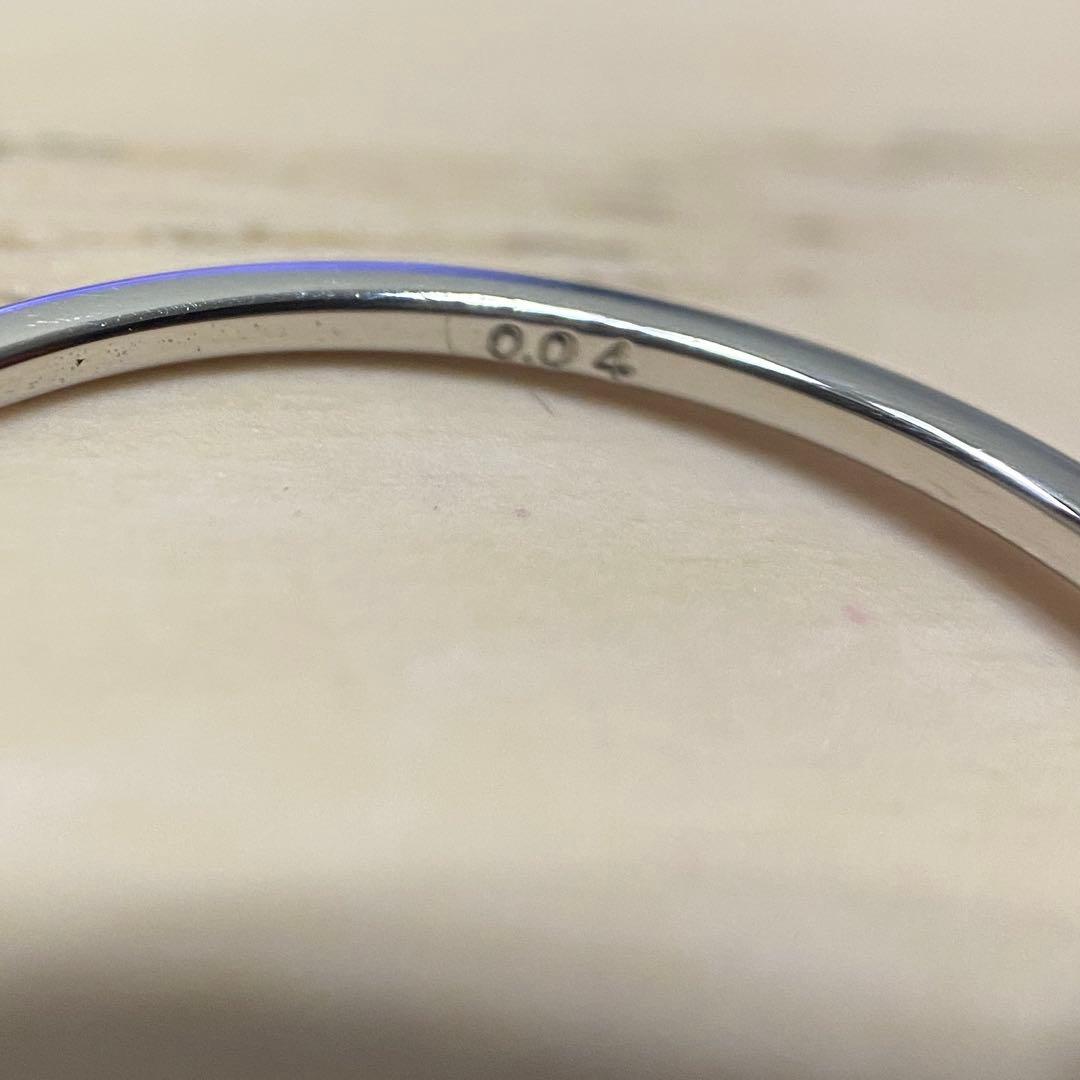 し*ん様 天然ピンクダイヤモンド　指輪　ハートリング