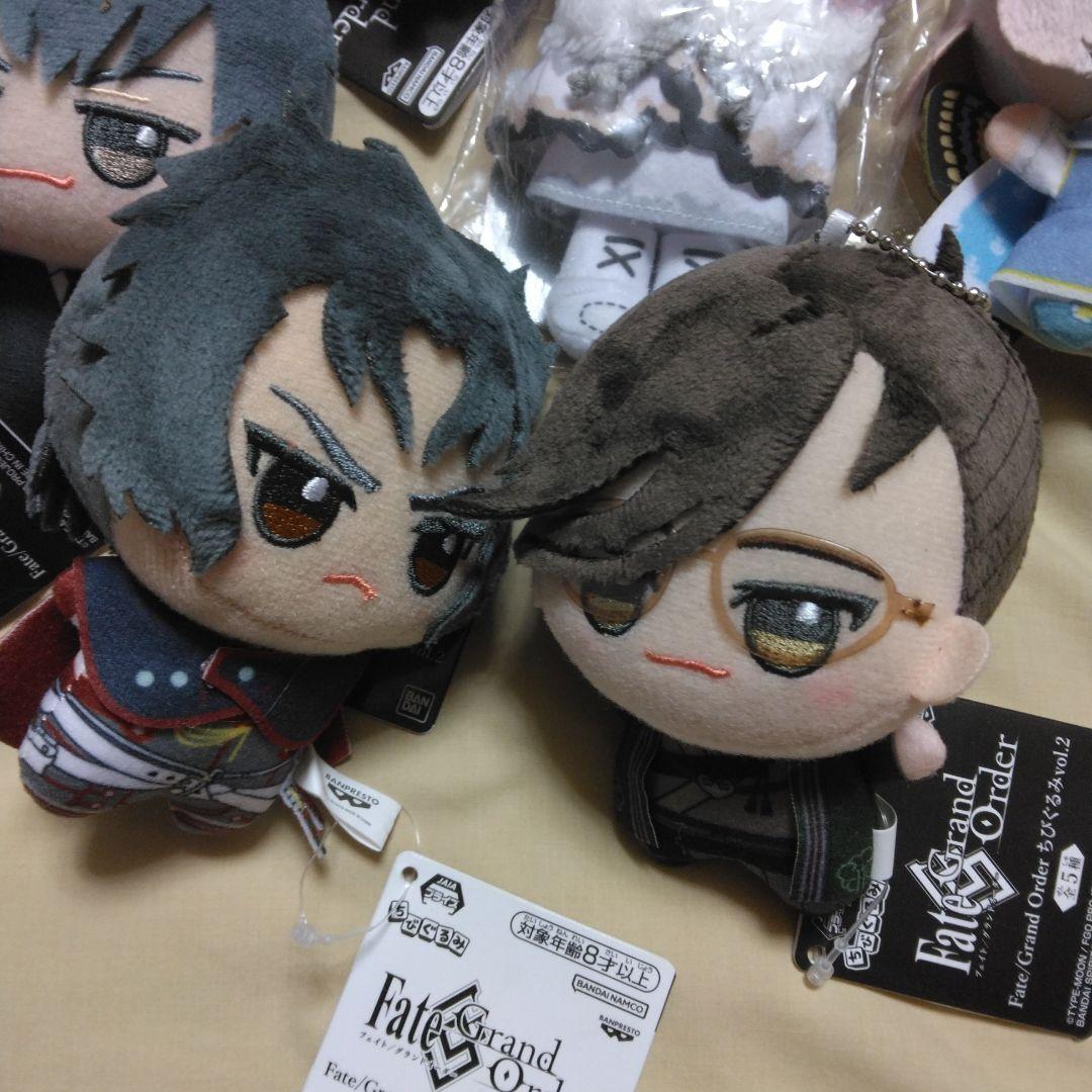 FGO ちびぐるみ　10点セット　主人公　オベロン　高杉晋作　斎藤一　土方歳三