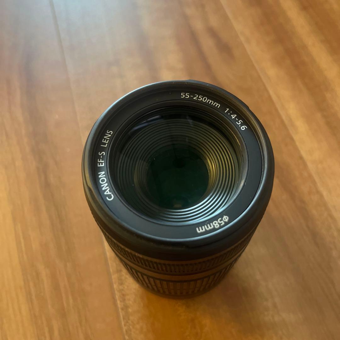 Canon ZOOM EF-S 55-250mm レンズ➕おまけ付き