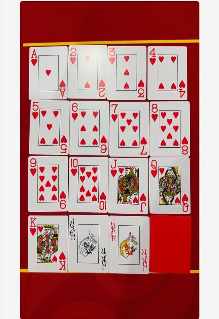 WPTポーカー専用トランプ 赤•青5セット ※セール中