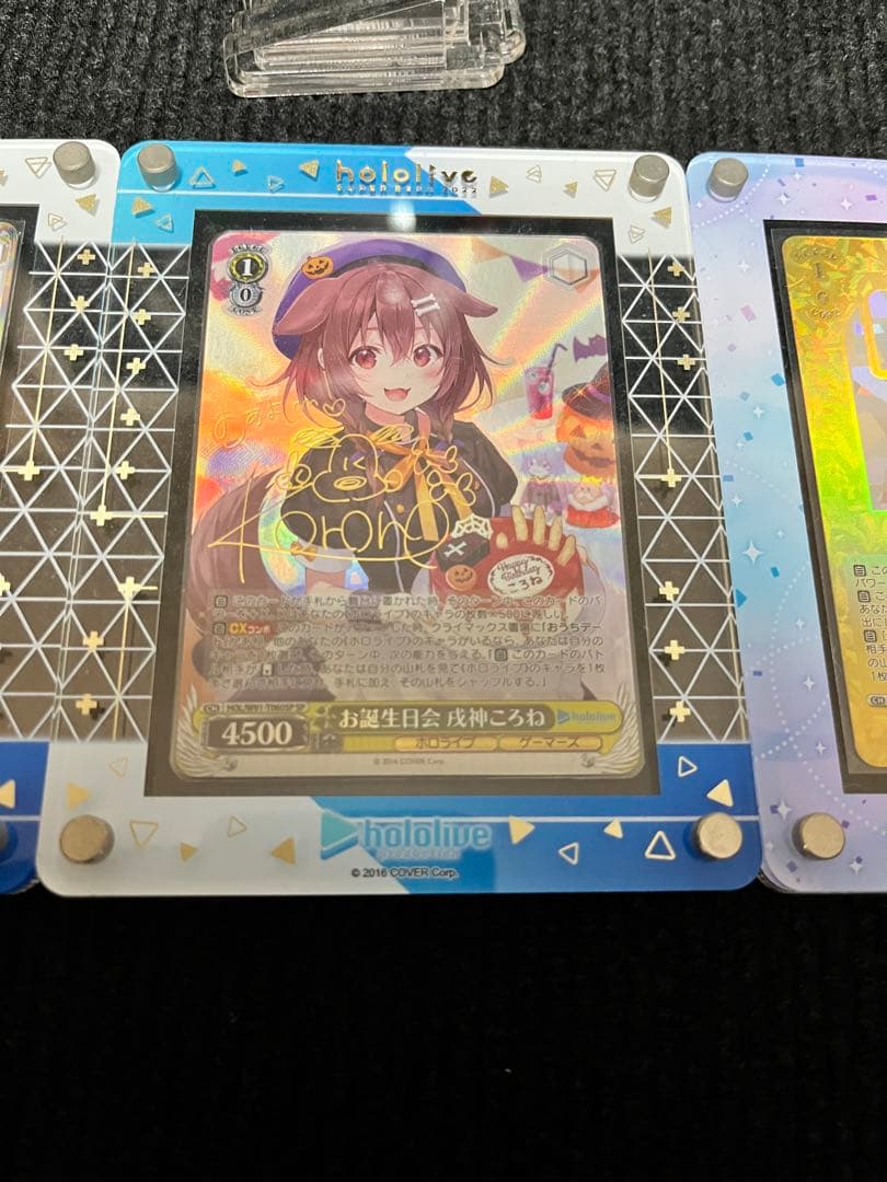 戌神ころね　ヴァイスシヴァルツ　サインカード