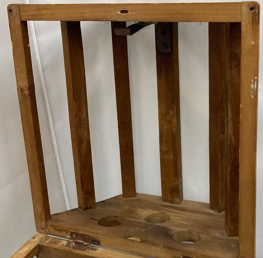 B315s 六角形回転安全炬燵 大正昭和レトロ アンティック 中金具は鉄製